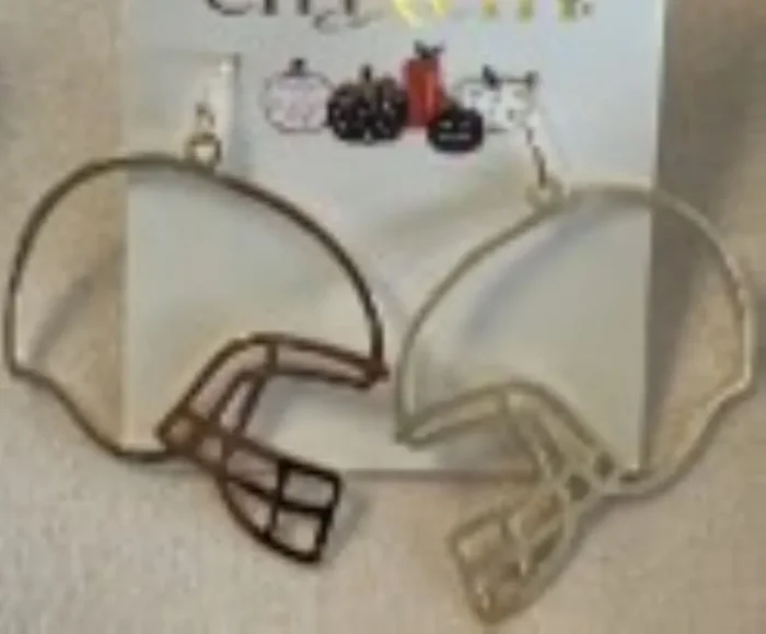 City By City Cbc Ear Polshd Football Helmt 113974 Gld