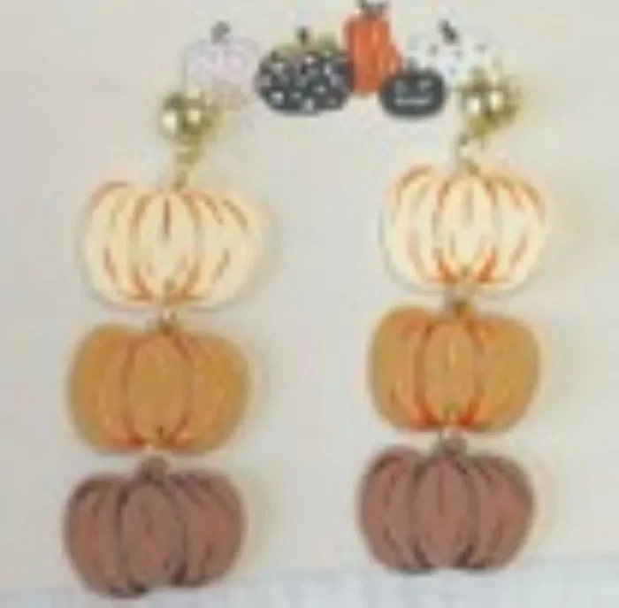 City By City Cbc Ear Pumpkin 3 Drop Fsh Hk 113978 Org