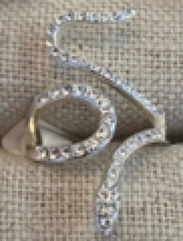 City By City Cbc Rng Crys Snake Wrp Bnd 110662-07 Slv 7