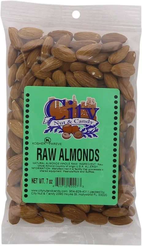 City Nut Raw Almonds