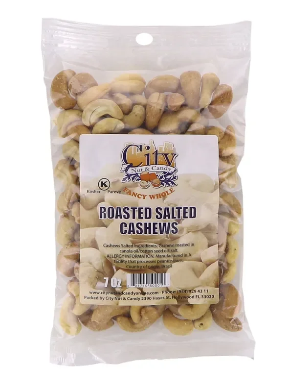 City Roasted Salted Cashews