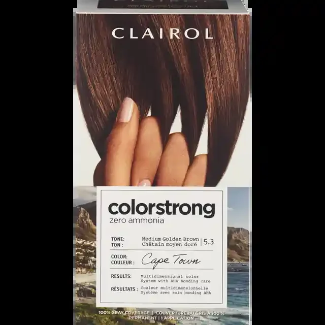 Clairol Colorstrong Colorstrong 5.3 Medium Golden Brown Cape Town