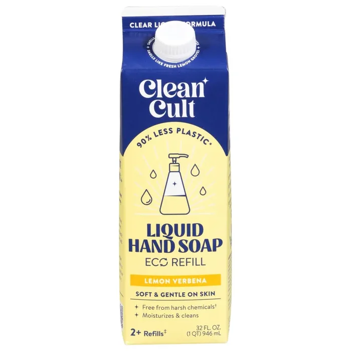 Cleancult Eco Liquid Lemon Verbena Hand Soap Refill 32 fl oz