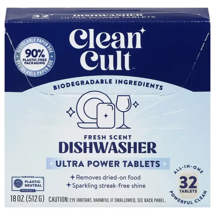 Cleancult Ultra Power Fresh Scent Dishwasher 32 Tablets