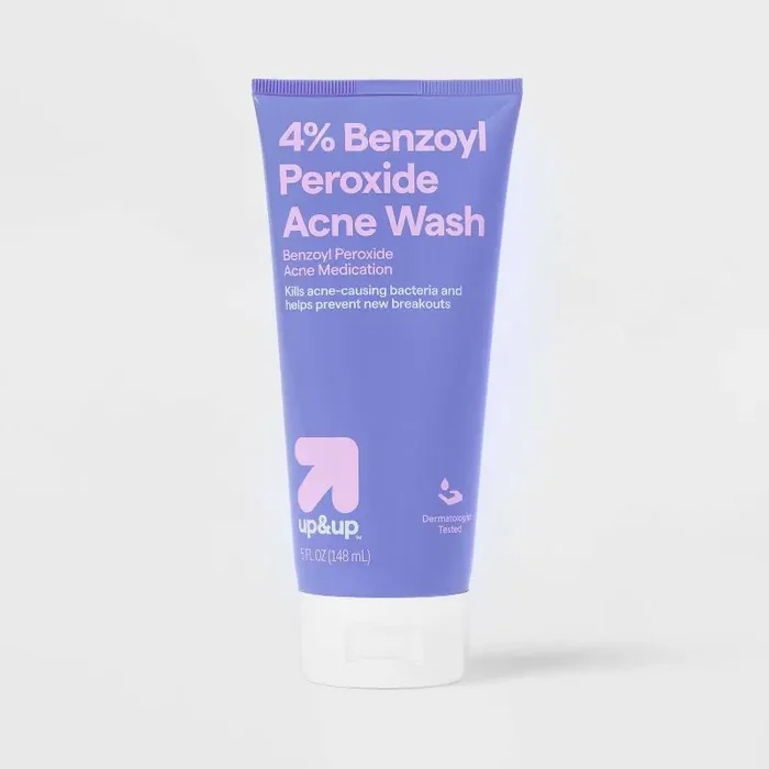 Cleanser – Benzoyl Peroxide Acne Cleanser – 5.5oz – up&up™