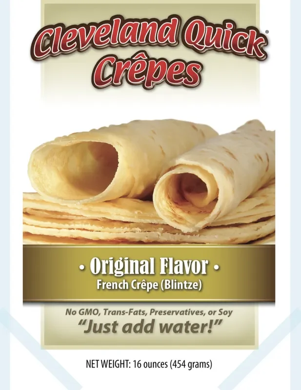 Cleveland Quick Crepes Mix Original