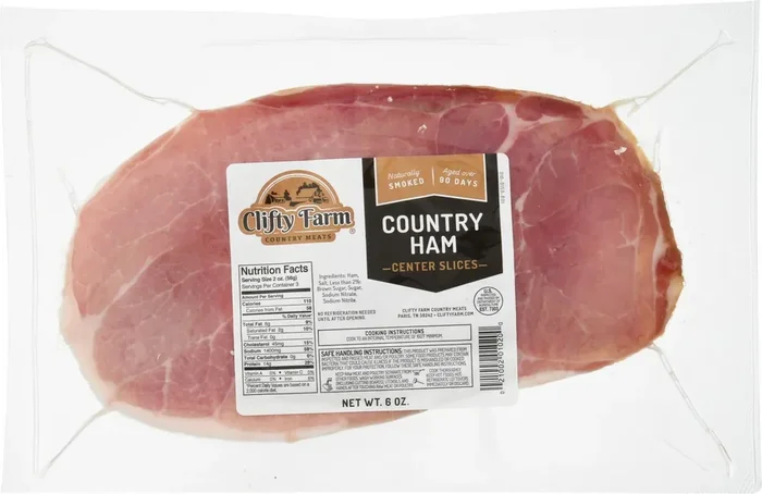 Clifty Farm Center Slices Country Ham 6 oz