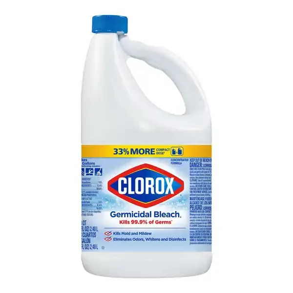 Clorox Germicidal Bleach, Regular Bottle