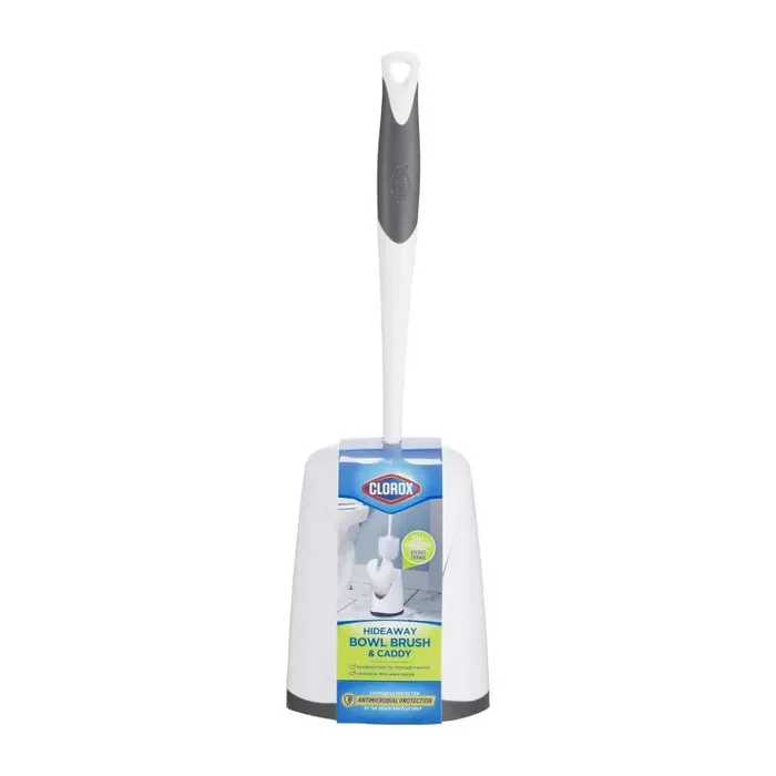 Clorox Hideaway Bowl Brush and Caddy