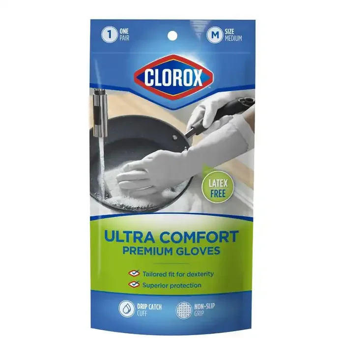 Clorox Ultra Comfort Gloves – Medium