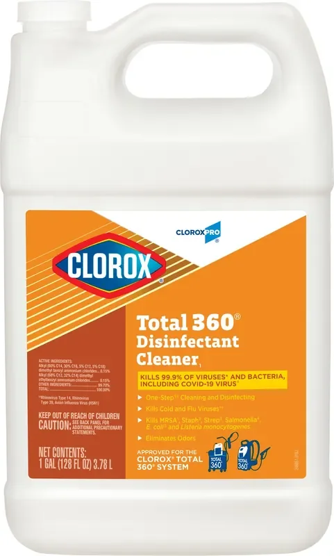 CloroxPro™ Clorox Total 360 Disinfectant Cleaner, 128 Ounces (31650)