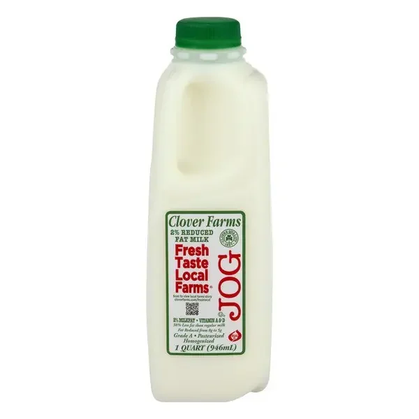 Clover Farms 2% Milk Quart