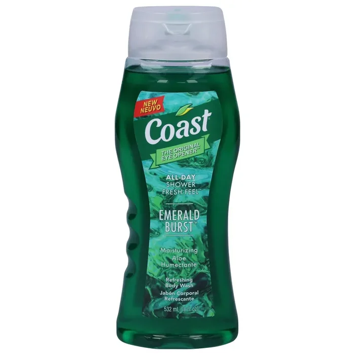Coast Moisturizing Emerald Burst Body Wash 18 fl oz