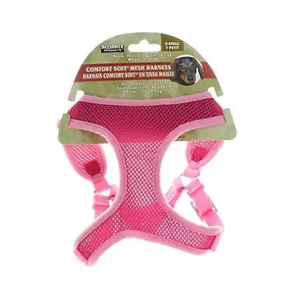 Coastal Pet Products Comfort Soft Bright Pink Size X-Small Adjustable Harness