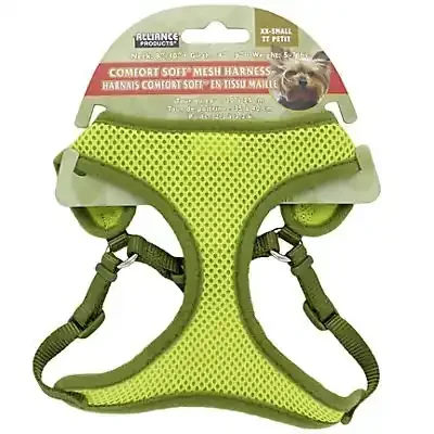 Coastal Pet Products Comfort Soft Lime Size XX-Small Adjustable Harness