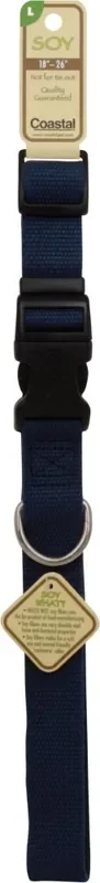 Coastal Pet Products Soy Fiber Indigo Adjustable Large Dog Collar