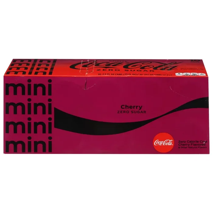 Coca-Cola Cherry Coke Zero Sugar 7.5Oz 10Pk