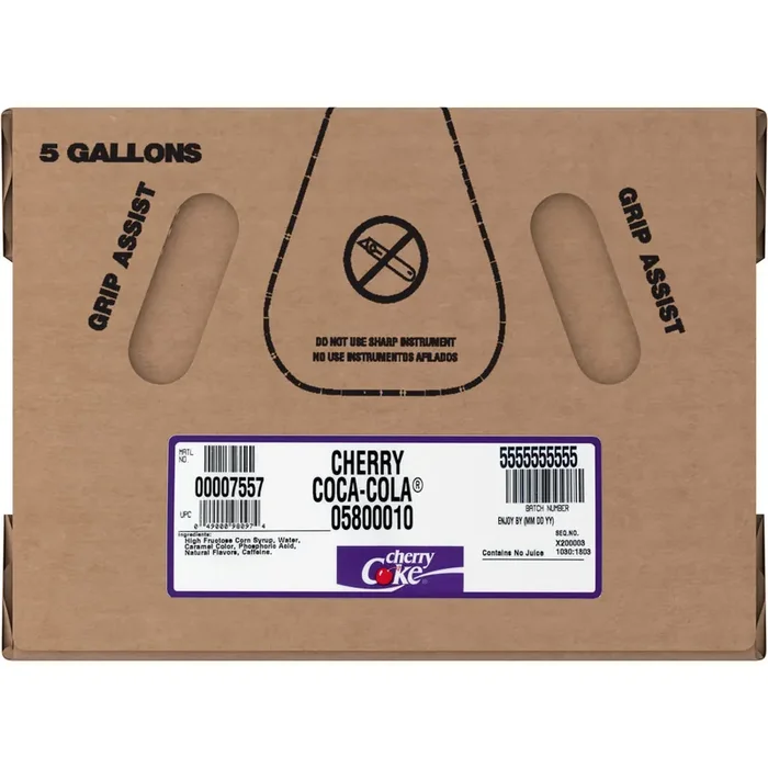 Coca-Cola Cherry Cola Soft Drink Syrup – 640 fl oz