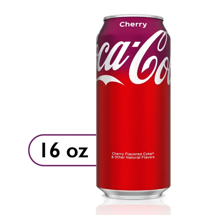Coca-Cola Cherry Soda Soft Drink- 16 fl oz