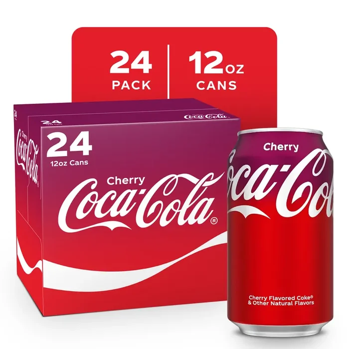 Coca-Cola Cherry Soda Soft Drink- 288 fl oz
