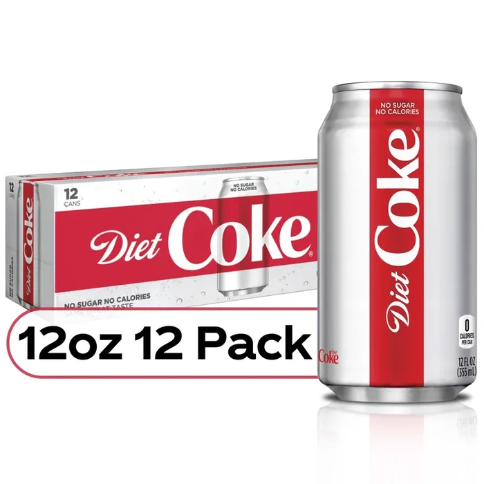 Coca-Cola Coca Cola Diet Coke Soda- 12 ct