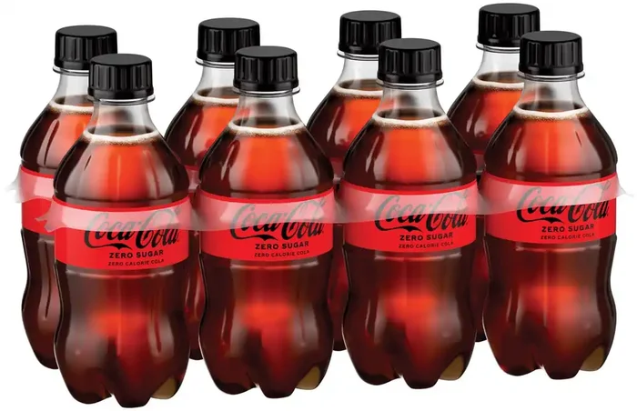 Coca-Cola Coke Zero Soda Bottles
