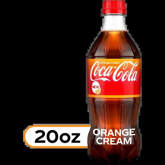 Coca-Cola Orange Cream Soda, 20 oz. bottle