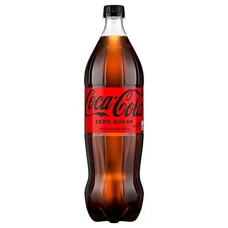 Coca-Cola Zero Sugar Soda Bottle- 1.25 liter