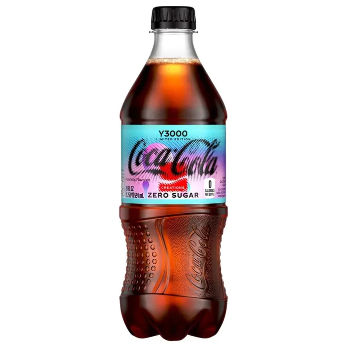 Coca-Cola Zero Sugar Y3000 Bottle- 20 fl oz