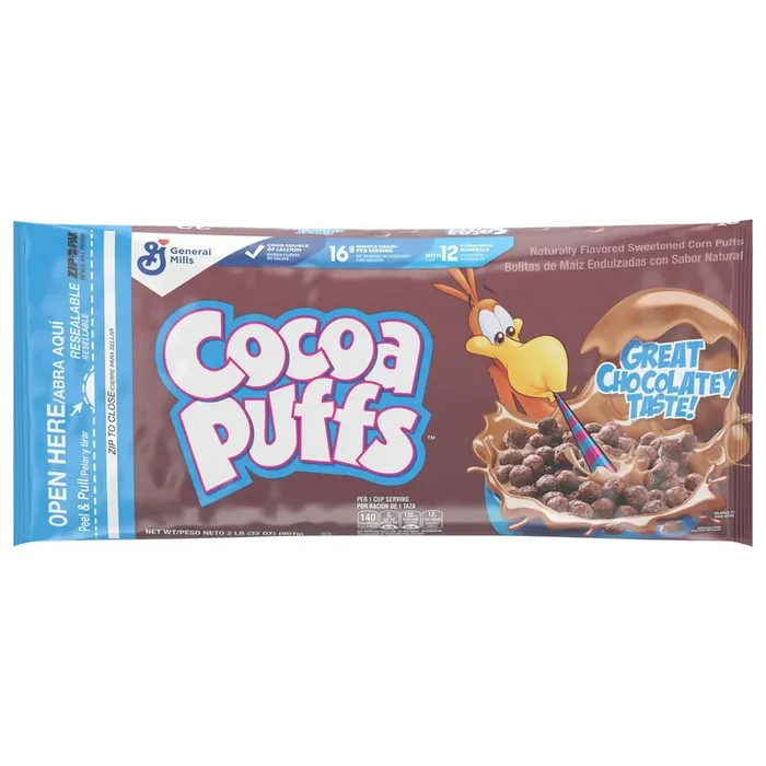 Cocoa Puffs Breakfast Cereal Bag- 32 oz