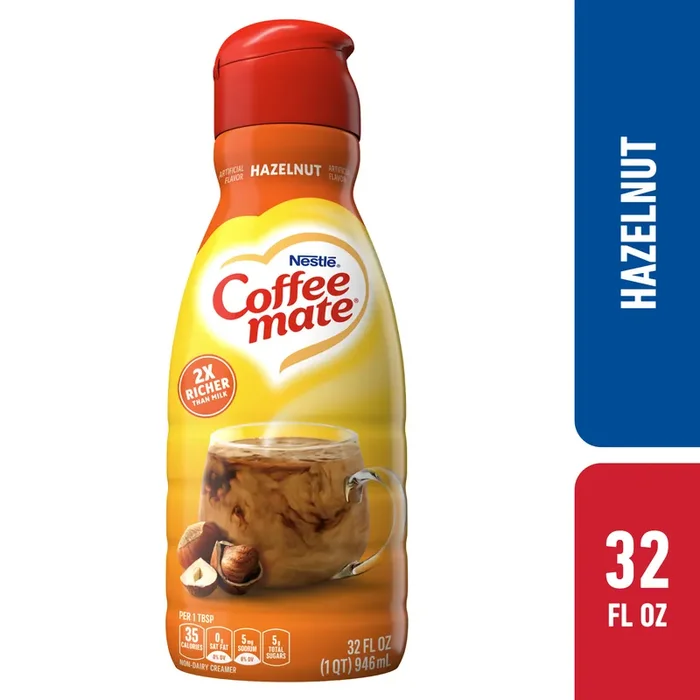 Coffee mate Hazelnut Liquid Coffee Creamer