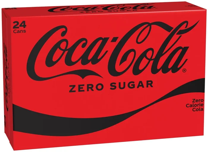 Coke Zero Sugar Soft Drink, 12 fl oz, 24 Pack