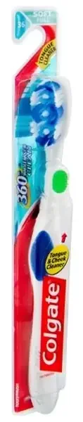 Colgate 360 Whole Mouth Clean Full Head Soft Toothbrush