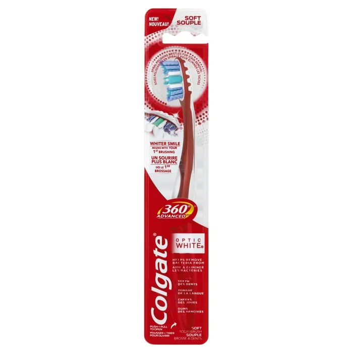 Colgate 360° Advanced Optic White Soft Toothbrush