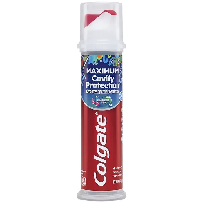 Colgate Maximum Cavity Protection Fluoride Toothpaste Mild Bubble