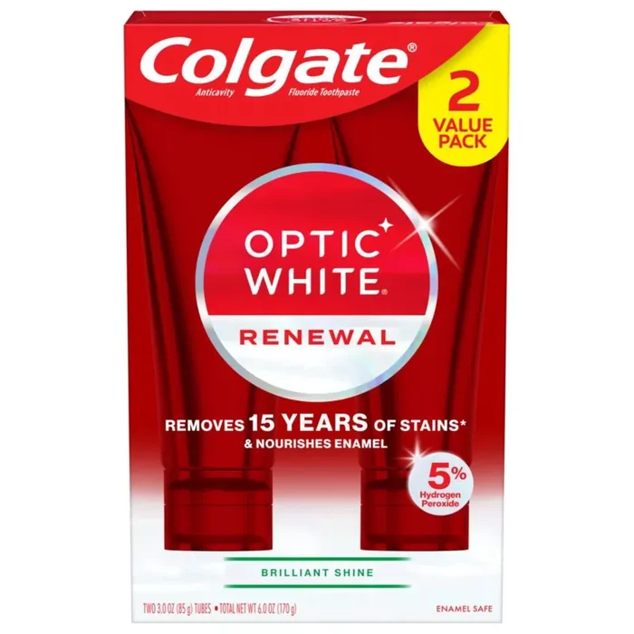 Colgate Optic White Renewal Toothpaste – Brilliant Shine