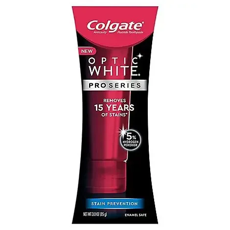 Colgate Optic White Toothpaste Pro Series Stain Shield – 3 Oz