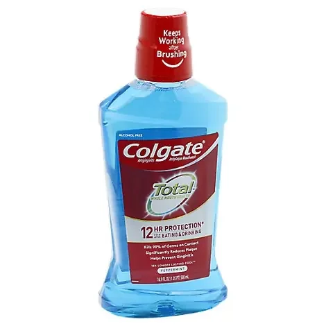 Colgate Total Mouthwash Antigingivitis Antiplaque Peppermint Blast