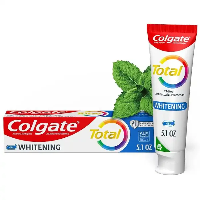 Colgate Total Whitening Gel Toothpaste – 4.8oz 1PK