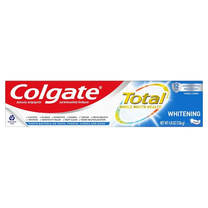 Colgate Total Whitening Paste Toothpaste – 4.8oz 1PK