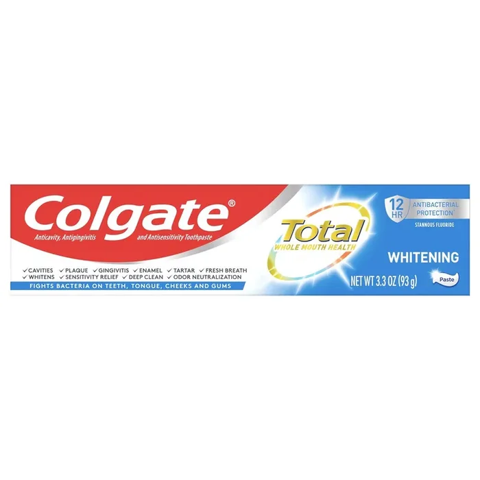 Colgate Total Whitening Toothpaste, 3.3 oz.
