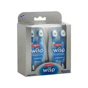 Colgate Wisp Mini-Brush With Freshening Bead Peppermint