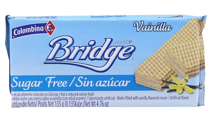 Colombina Bridge Sugar Free Vanilla Wafers