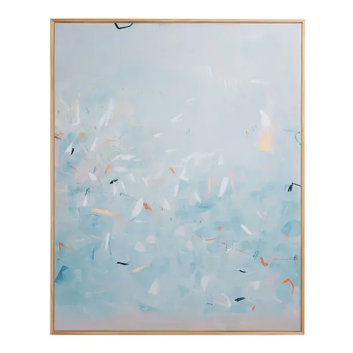 Color Story Sky By Elaine Tian Framed Canvas Wall Art