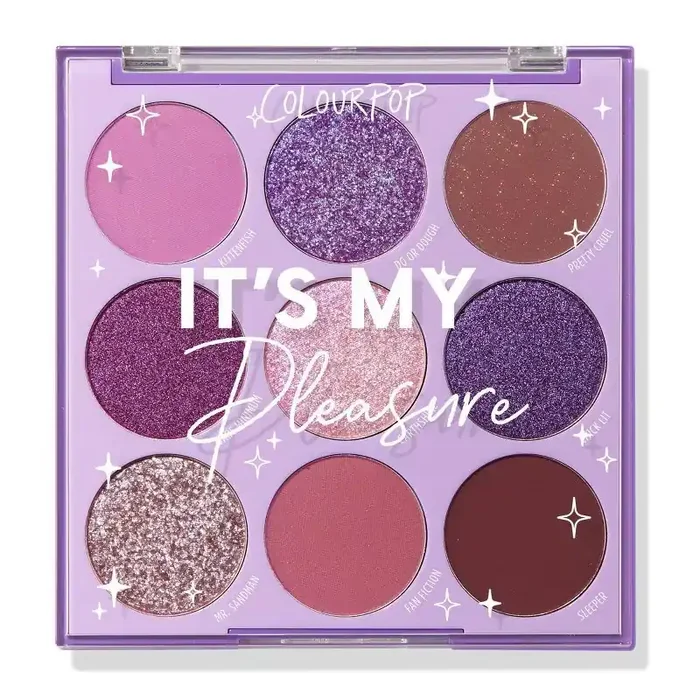 ColourPop 9-Pan Eyeshadow Palette – It‘s My Pleasure – 0.3oz
