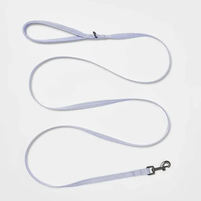 Comfort and Reflective Dog Leash – Lilac – XS/S – Boots & Barkley™