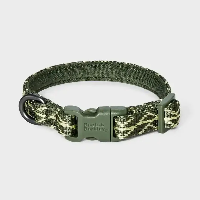 Comfort Dog Collar – XS – Dark Green – Boots & Barkley™