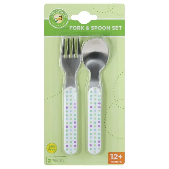 Comforts 12+ Months Fork & Spoon Set 1 ea