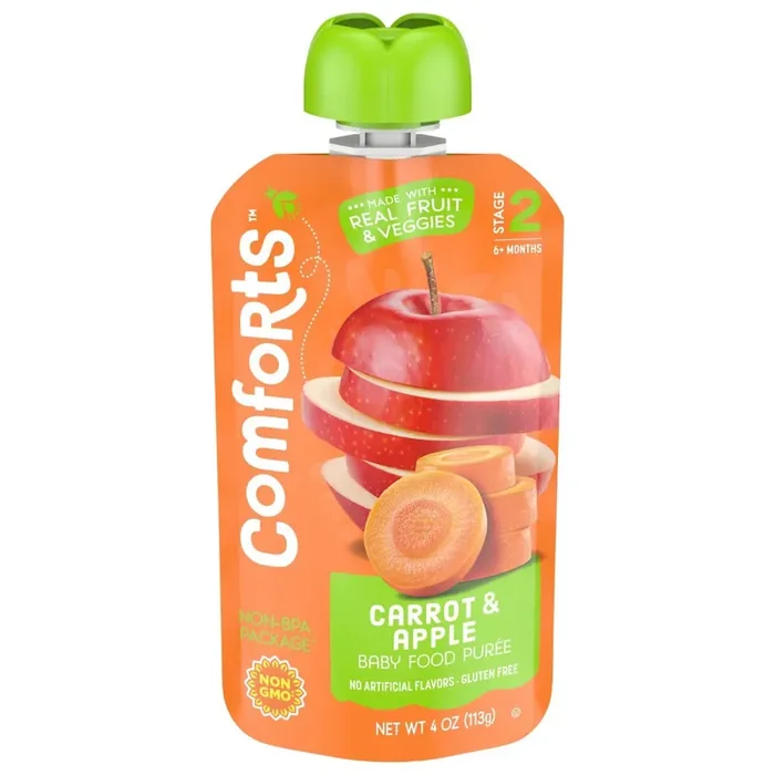 Comforts Baby Food Puree 4 oz