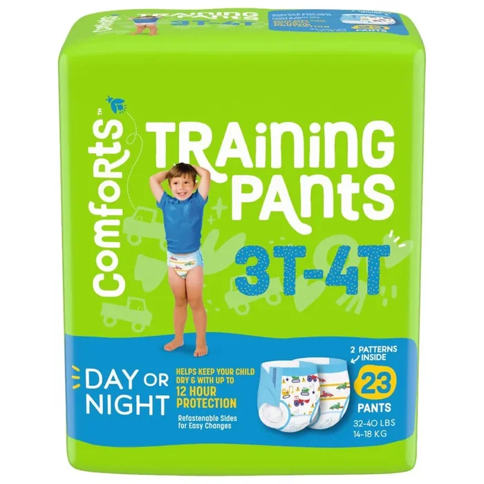 Comforts Boys Training Pants Size 3T-4T (32-40 Lbs)